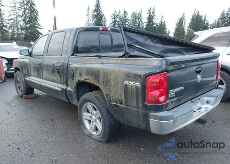 2008 Dodge Dakota Laramie from USA, damaged, VIN 1D7HW58N28S633152